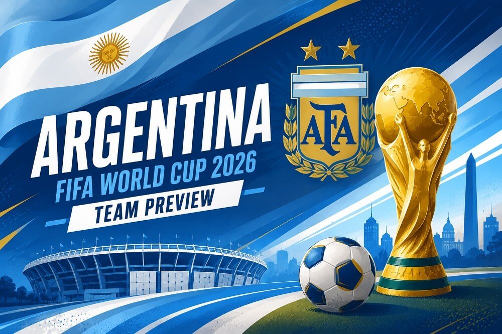Argentina national football team preparing to defend its title at FIFA World Cup 2026