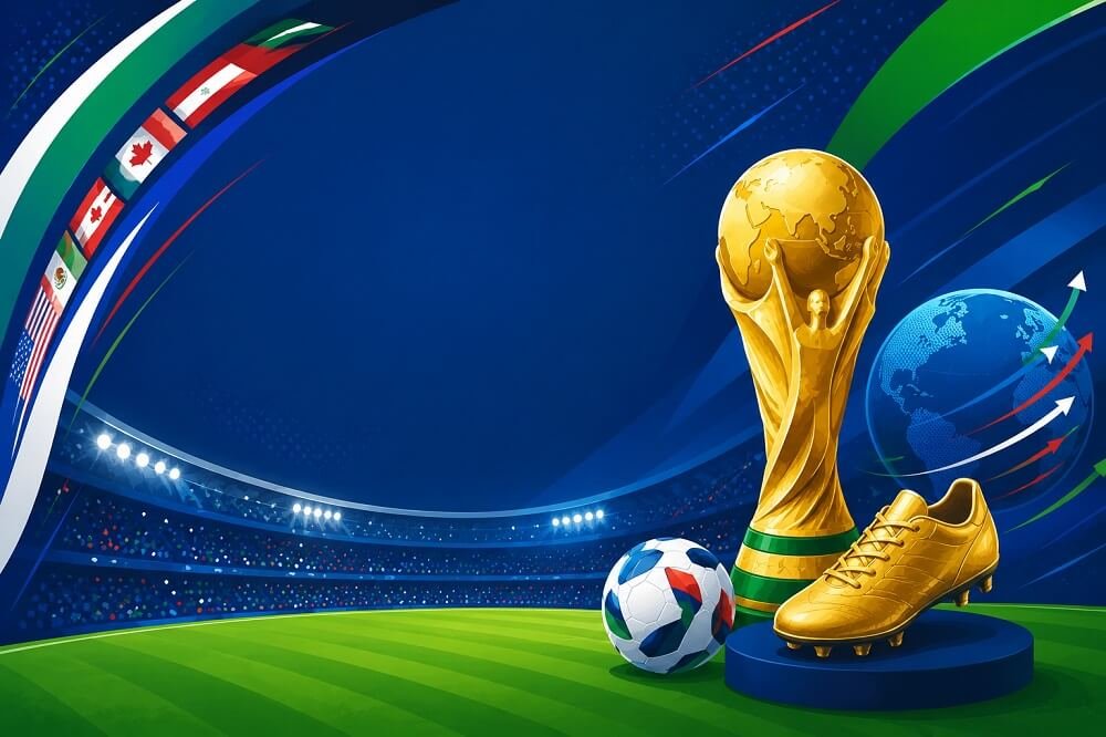 Young football players preparing to become breakout stars at FIFA World Cup 2026.