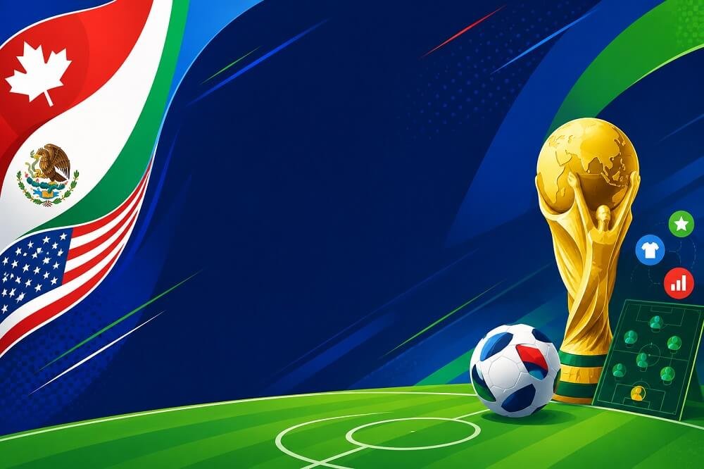 Leading football stars competing for the Golden Boot award at FIFA World Cup 2026.